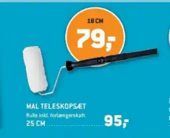 XL-BYG MAL TELESKOPSÆT tilbud