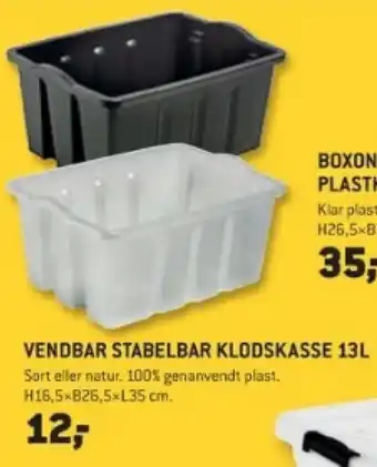 VENDBAR STABELBAR KLODSKASSE 13L