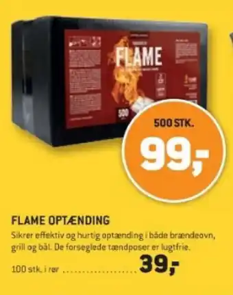 XL-BYG FLAME OPTÆNDING tilbud