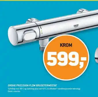 GROHE PRECISION FLOW BRUSETERMOSTAT