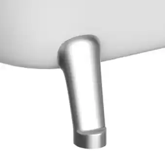 Bauhaus Camargue fødder classic & afløbssæt til badekar satin 4 stk tilbud