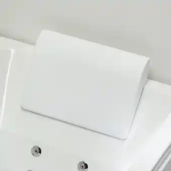 Bauhaus Camargue nakkepude til badekar hvid 35 cm tilbud