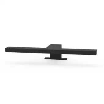 Bauhaus Camargue led spejllampe sort 30 cm tilbud