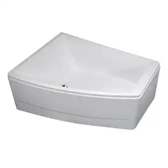 Bauhaus Camargue badekar värmland clean venstrevendt 160x120x65 cm tilbud