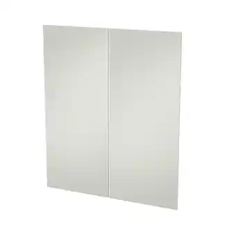 Bauhaus Spejldøre t. overskab 60 cm tilbud