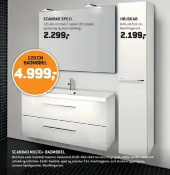 XL-BYG SCANBAD MULTO+ BADMØBEL tilbud