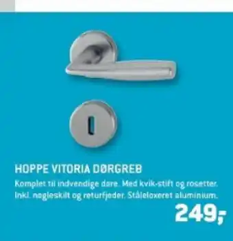 XL-BYG HOPPE VITORIA DØRGREB tilbud