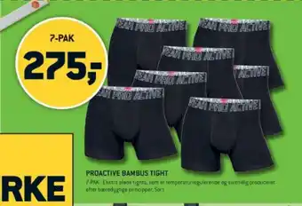 XL-BYG PROACTIVE BAMBUS TIGHT tilbud
