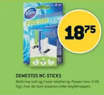 XL-BYG DOMESTOS WC-STICKS tilbud