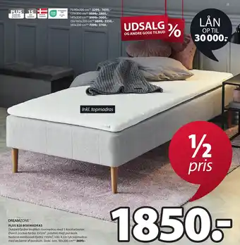 JYSK PLUS B20 BOXMADRAS tilbud