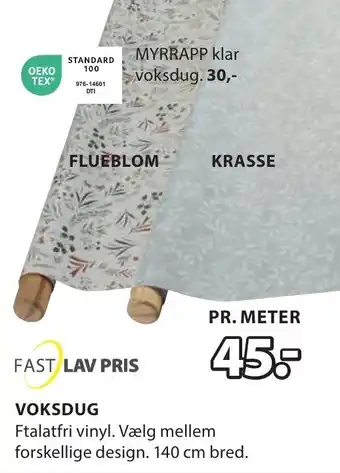 JYSK VOKSDUG tilbud
