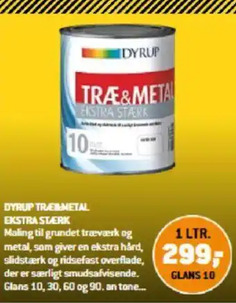XL-BYG DYRUP TRAMETAL EKSTRA STÆRK tilbud