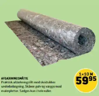 XL-BYG AFDÆKNINGSMÅTTE tilbud
