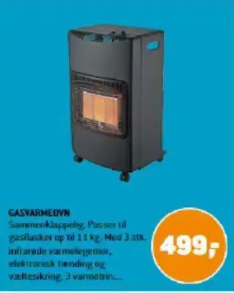 XL-BYG GASVARMEOVN tilbud