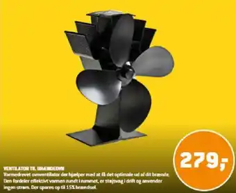 XL-BYG VENTILATOR TIL BRÆNDEOVN tilbud