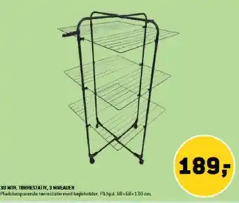 30 MTR. TORRESTATIV, 3 NIVEAUER