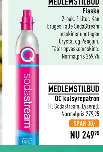 Imerco Qc kulsyrepatron tilbud