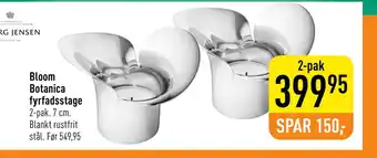 Imerco Bloom botanica fyrfadsstage tilbud