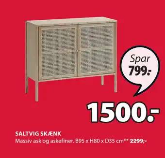 JYSK Saltvig skænk tilbud