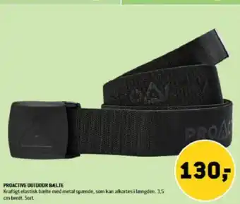 XL-BYG PROACTIVE OUTDOOR BÆLTE tilbud