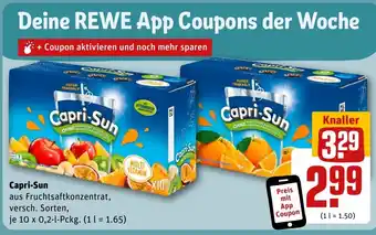 REWE Capri-Sun tilbud