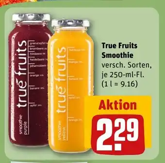 REWE DE True Fruits Smoothie tilbud