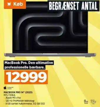 Power MACBOOK PRO 14" (2023) tilbud