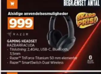 Power GAMING HEADSET tilbud