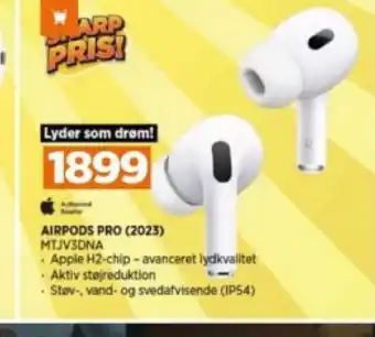 Power AIRPODS PRO (2023) MTJV3DNA tilbud