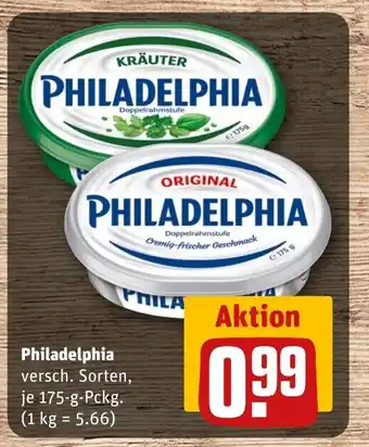 REWE DE Philadelphia tilbud