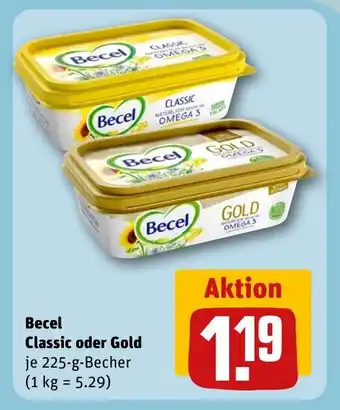 REWE DE Becel Classic oder Gold tilbud
