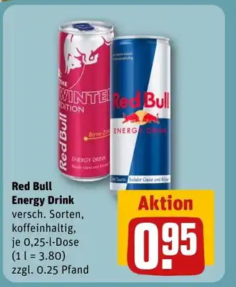REWE DE Red Bull Energy Drink tilbud