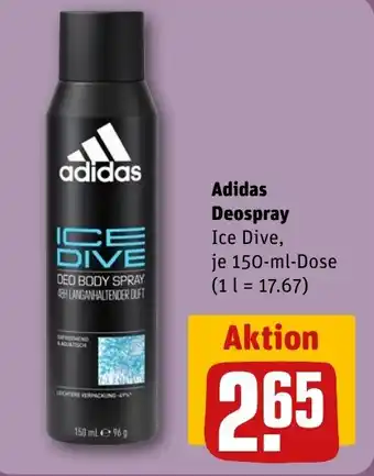 REWE DE Adidas Deospray tilbud