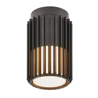Bauhaus Nordlux loftlampe aludra sort e27 15 w ip54 19x12 cm tilbud