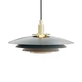 Bauhaus Nordlux pendel bretagne 38 grå g9 25 w ø38 cm tilbud