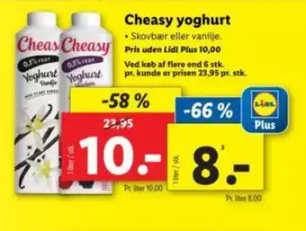 Lidl Cheasy yoghurt tilbud