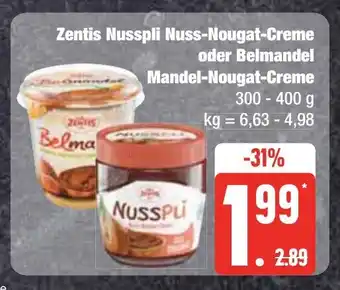 Zentis Nusspli Nuss-Nougat-Creme