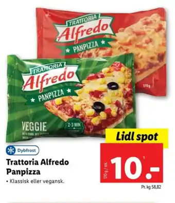 Lidl Trattoria Alfredo Panpizza tilbud