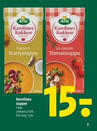 Coop 365 Karolines supper tilbud