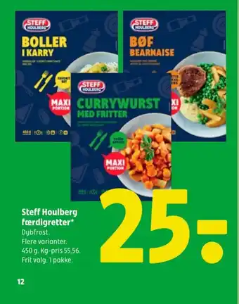 Steff Houlberg færdigretter