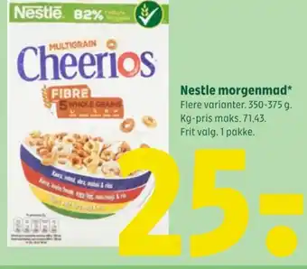 Coop 365 Nestle morgenmad tilbud