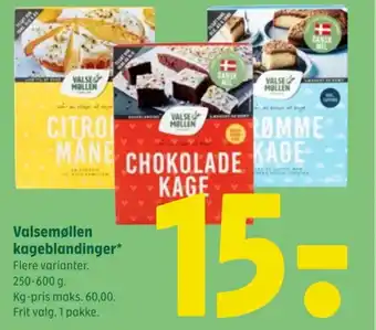 Coop 365 Valsemøllen kageblandinger tilbud