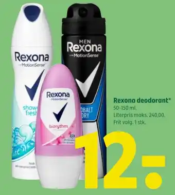 Coop 365 Rexona deodorant tilbud