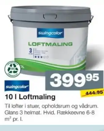 Bauhaus 10 I Loftmaling tilbud