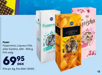 BorderShop Fazer tilbud