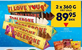 BorderShop Toblerone tilbud