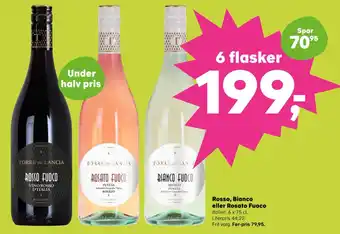 Kvickly Rosso, Bianco eller Rosato Fuoco tilbud