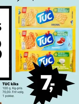 TUC kiks