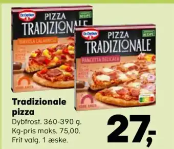 Kvickly Tradizionale pizza tilbud