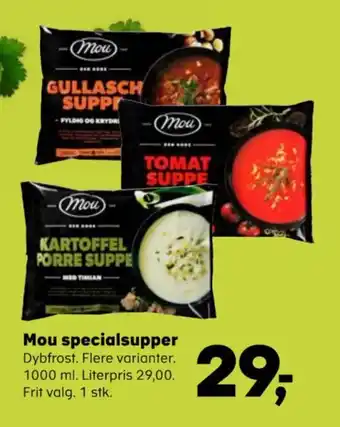 Kvickly Mou specialsupper tilbud